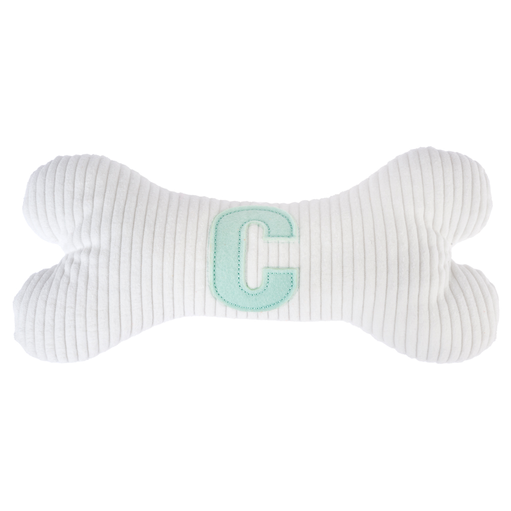 TIAKI Plüschknochen mit Initiale C - L 26 x B 12 x H 5,5 cm TIAKI Plüschknochen mit Initiale C - L 26 x B 12 x H 5,5 cm von TIAKI