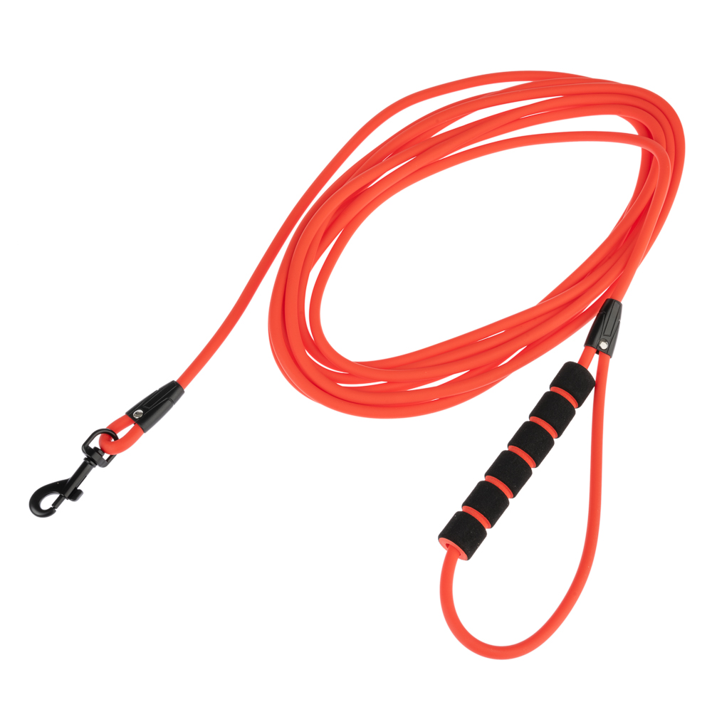 TIAKI Schleppleine Neo Comfort, rot - 5 m lang, 6 mm breit von TIAKI