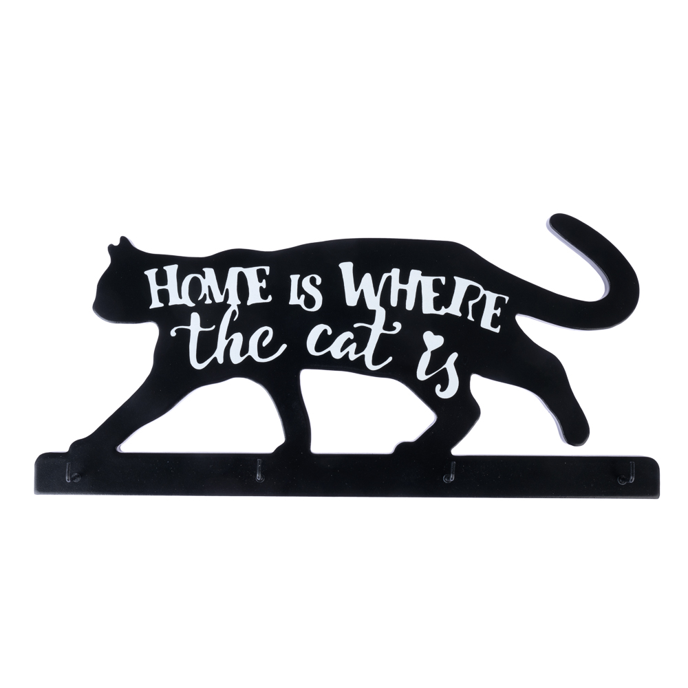 TIAKI Schlüsselbrett "Home Is Where The Cat Is" - 1 Stück TIAKI Schlüsselbrett "Home Is Where The Cat Is" - 1 Stück von TIAKI