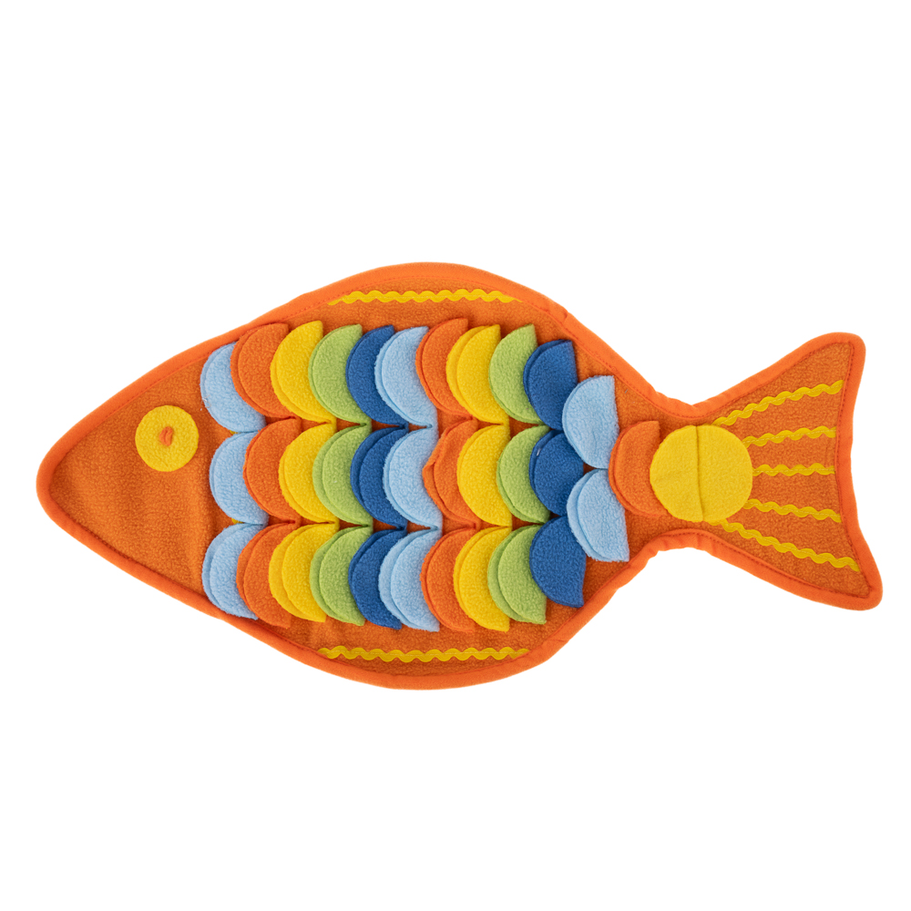 TIAKI Schnüffelteppich Regenbogen-Fisch - ca. L 48 x B 25 cm TIAKI Schnüffelteppich Regenbogen-Fisch - ca. L 48 x B 25 cm von TIAKI