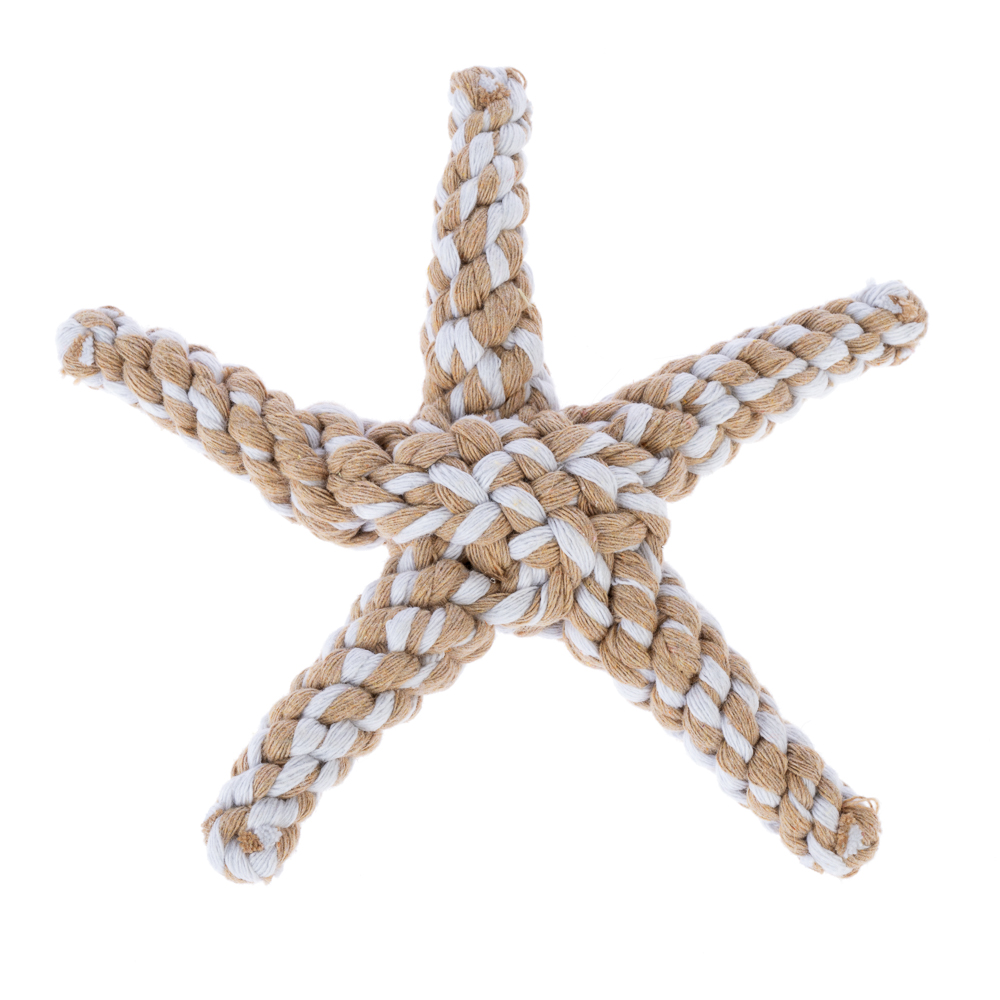 TIAKI Seilspielzeug Seestern für Hunde - L 15 x B 15 x H 3,5 cm TIAKI Seilspielzeug Seestern für Hunde - L 15 x B 15 x H 3,5 cm von TIAKI