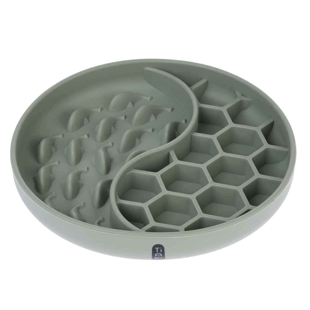TIAKI Silikon Slow Feeder Honigwabe - ca. Ø 19 x H 3,5 cm von TIAKI