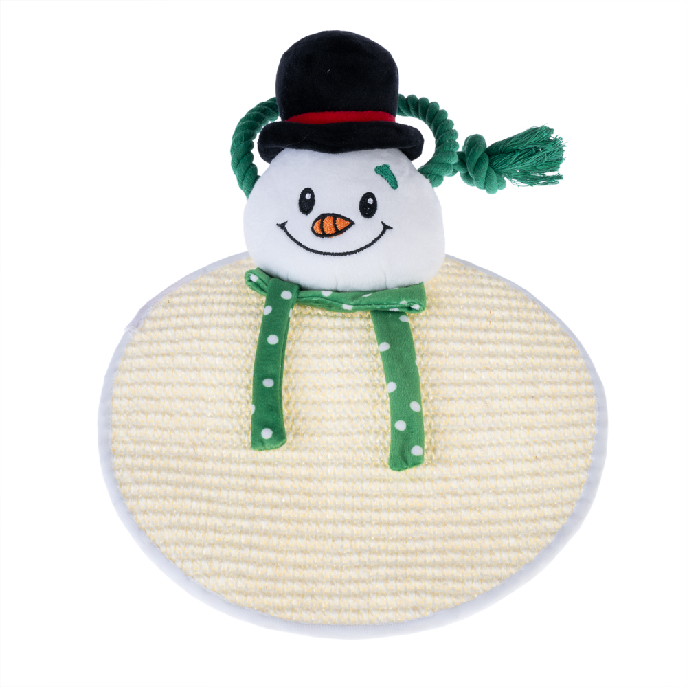 TIAKI Sisal-Kratzmatte Schneemann - L 35 x B 25 x H 4 cm TIAKI Sisal-Kratzmatte Schneemann - L 35 x B 25 x H 4 cm von TIAKI