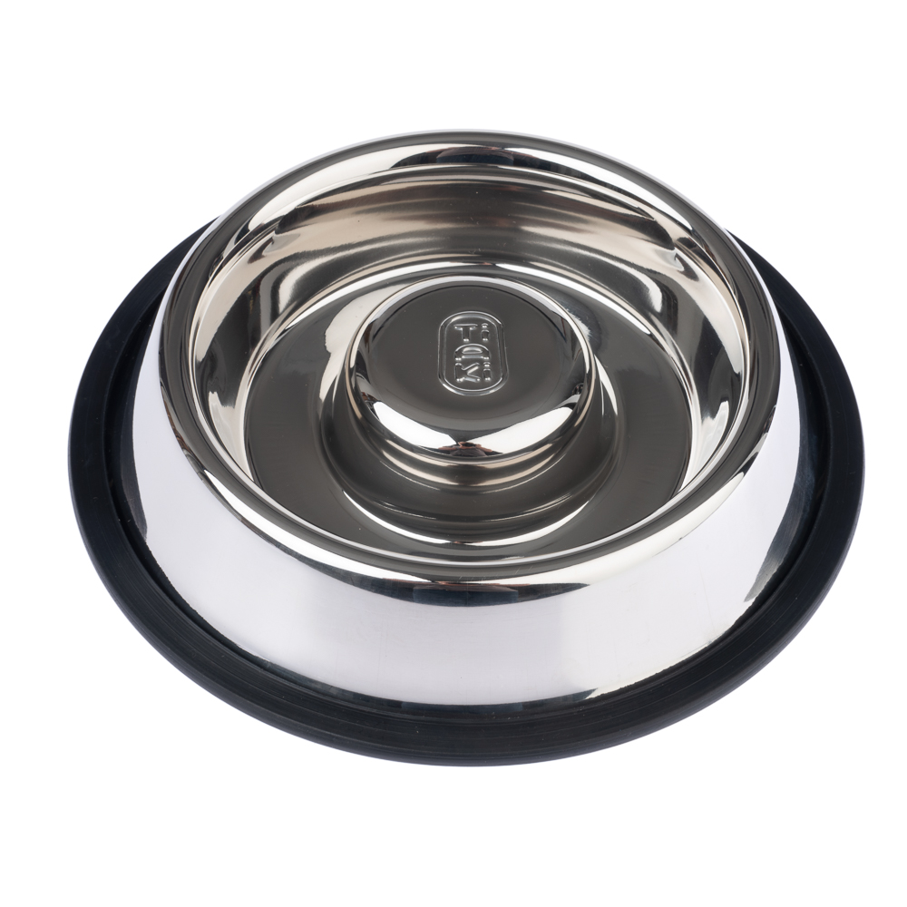 TIAKI Slow-Feeding-Napf Silvered - 570 ml, Ø 24,5 cm TIAKI Slow-Feeding-Napf Silvered - 570 ml, Ø 24,5 cm von TIAKI