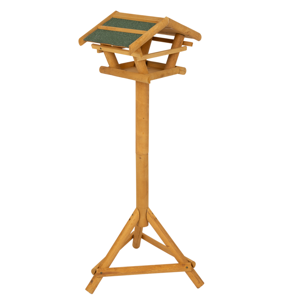 TIAKI Vogelfutterhaus mit Ständer - L 38 x B 28 x H 100 cm TIAKI Vogelfutterhaus mit Ständer - L 38 x B 28 x H 100 cm von TIAKI