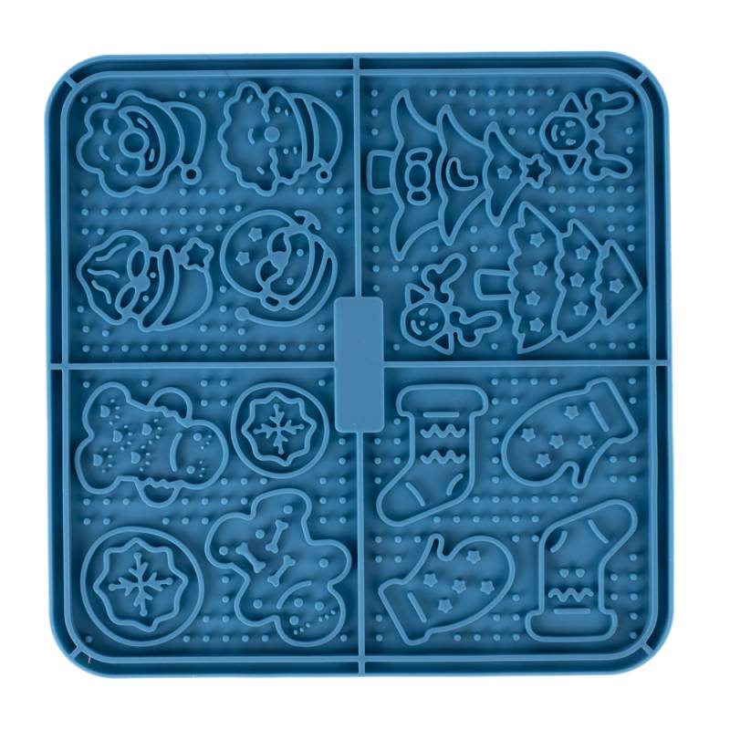 TIAKI Weihnachtliche Schleckmatte - ca. L 16 x B 16 x H 0,8 cm TIAKI Weihnachtliche Schleckmatte - ca. L 16 x B 16 x H 0,8 cm von TIAKI