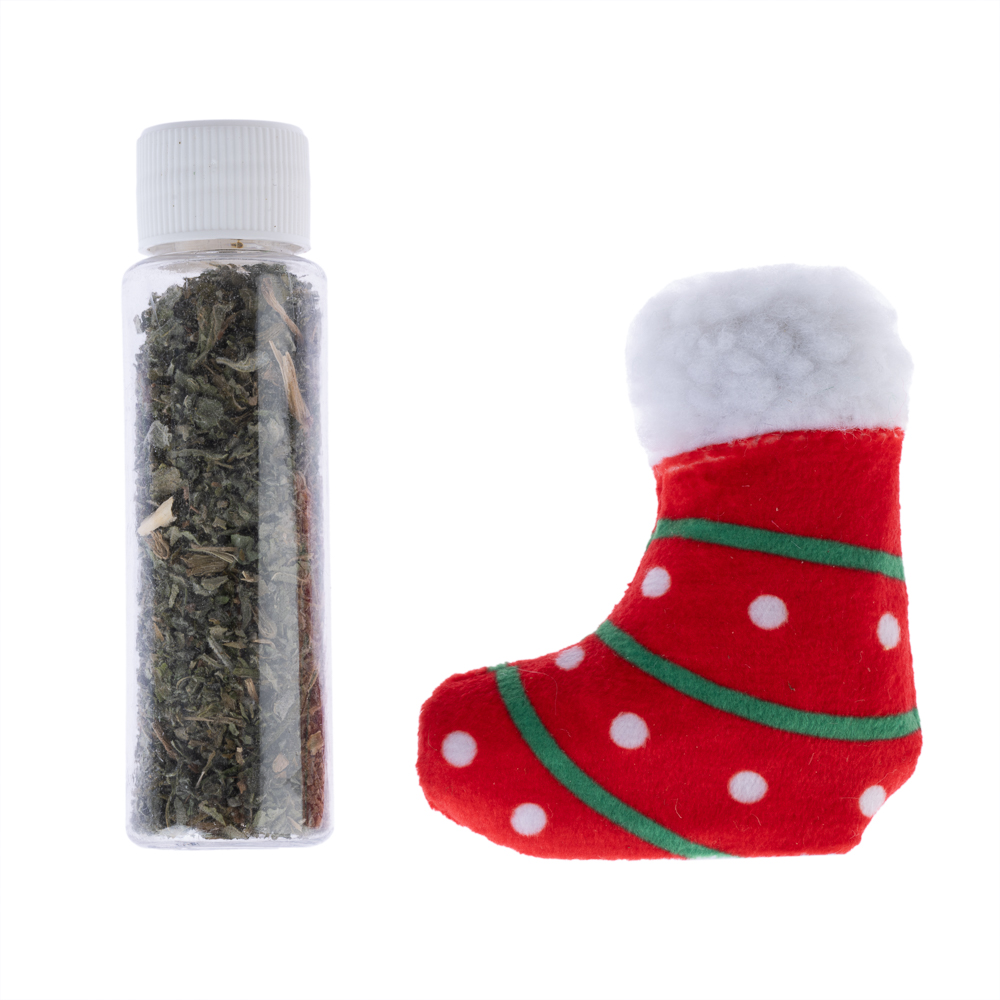 TIAKI Weihnachtssocken mit Katzenminze - 1 Stück TIAKI Weihnachtssocken mit Katzenminze - 1 Stück von TIAKI