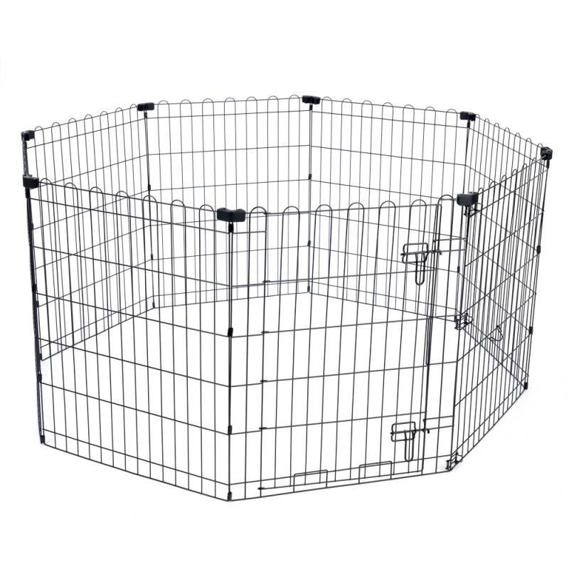 TIAKI Welpenfreilauf aus Metall - Größe M: 8 Paneele à B 61 x H 76 cm TIAKI Welpenfreilauf aus Metall - Größe M: 8 Paneele à B 61 x H 76 cm von TIAKI