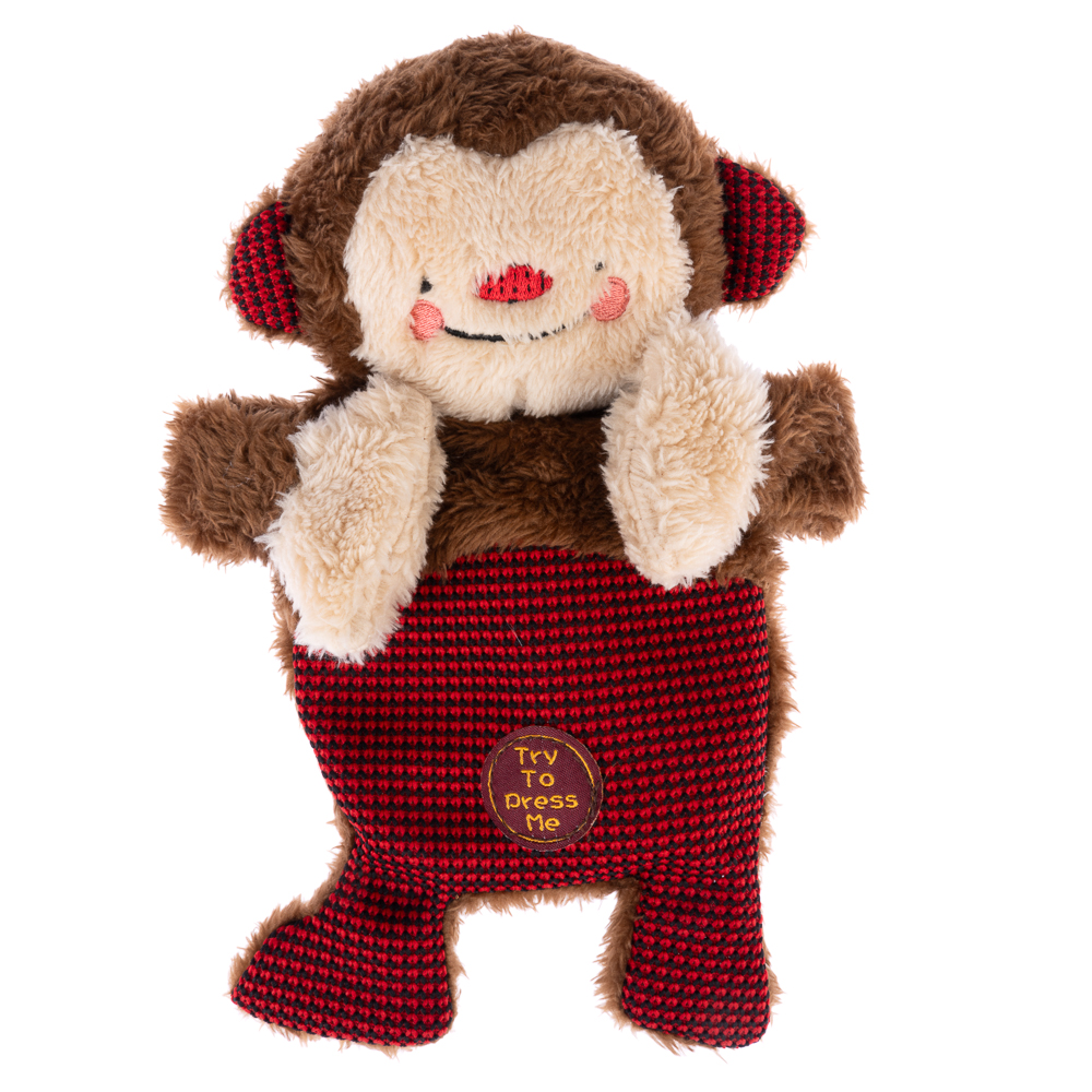 TIAKI Winkie Monkey Hundespielzeug - L 20 x B 25 x H 7 cm TIAKI Winkie Monkey Hundespielzeug - L 20 x B 25 x H 7 cm von TIAKI