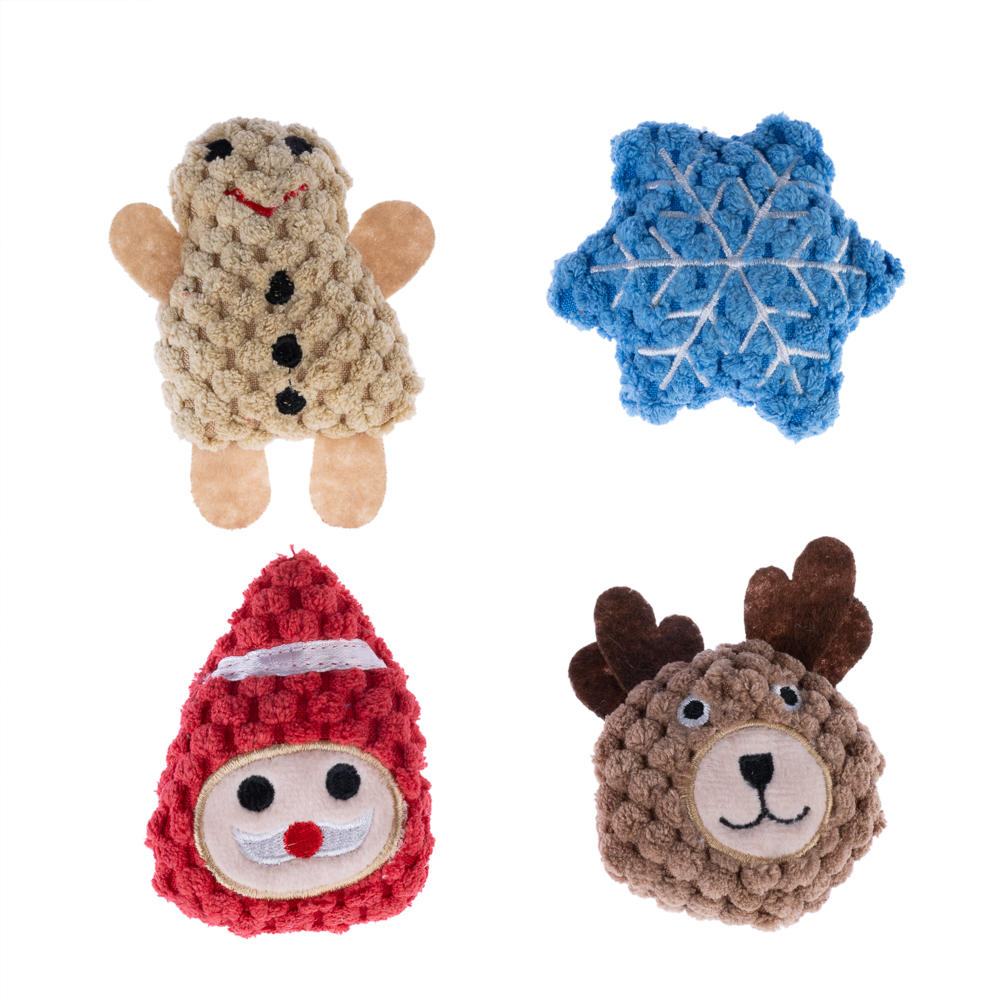 TIAKI Xmas Katzenspielzeug-Set - 4er Set TIAKI Xmas Katzenspielzeug-Set - 4er Set von TIAKI