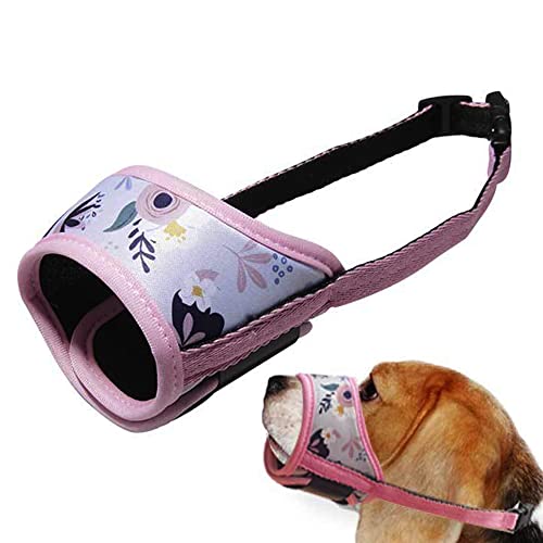 Maulkorb für Hunde, weicher Stoff, bedruckt, verhindert Beißen, Bellen und Kauen, Hundetraining Maulkorb für Hunde, weicher Stoff, bedruckt, verhindert Beißen, Bellen und Kauen, Hundetraining von TIANNLINPY