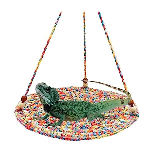 TIANQUXNGI Eidechsen Hängematte Pad kleines Haustier Spielzeug Bett Schaukel Eidechsen Terrarien Lebensraum Dekoration TIANQUXNGI Eidechsen Hängematte Pad kleines Haustier Spielzeug Bett Schaukel Eidechsen Terrarien Lebensraum Dekoration von TIANQUXNGI