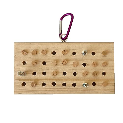 TIANQUXNGI Haustier Vogel Klettern Spielzeug für Papageien Schleifen Holz Schleifen Kauspielzeug für Käfig Vogel Vogel Molar Spielzeug Tastatur Form TIANQUXNGI Haustier Vogel Klettern Spielzeug für Papageien Schleifen Holz Schleifen Kauspielzeug für Käfig Vogel Vogel Molar Spielzeug Tastatur Form von TIANQUXNGI