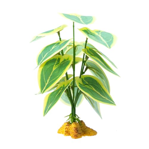 TIANQUXNGI Reptilien Pflanze Versteckgras Flexible Blätter Terrarium Dschungel Habita für Eidechsen Schlange Deko Falsche Pflanze TIANQUXNGI Reptilien Pflanze Versteckgras Flexible Blätter Terrarium Dschungel Habita für Eidechsen Schlange Deko Falsche Pflanze von TIANQUXNGI