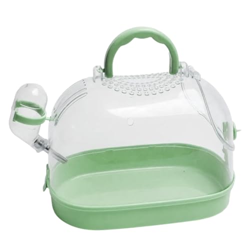 TIANQUXNGI Transportbox für kleine Haustiere mit Wasserflasche, Haustier-Outdoor-Reisekäfig, Transportbox, Reiseträger für kleine Anim von TIANQUXNGI