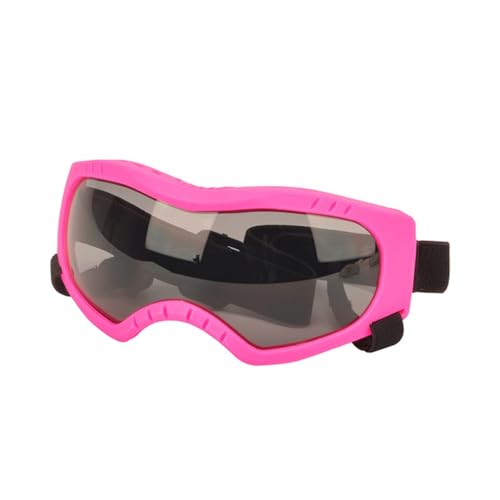 TIANQUXNGI Winddichte Hundesonnenbrille, geeignet für kleine bis große Hunde, Haustierbrille für Schnee, Strand, Outdoor, Schnee, Sport, Augenbekleidung von TIANQUXNGI