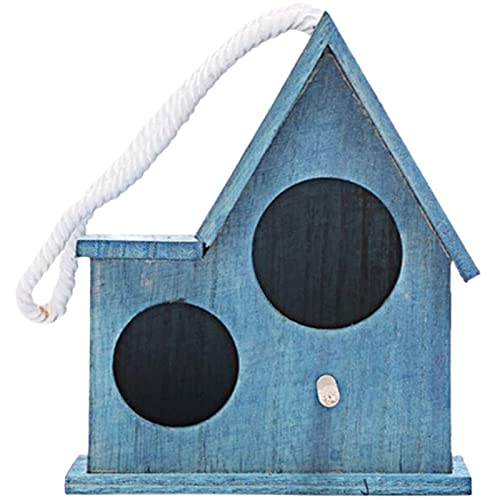 TIANYIA Vogelkäfig aus Holz mit Stolperloch, kreatives Vogelhaus für kleine Vögel, Vogel, warme Zuchtbox Sittiche von TIANYIA