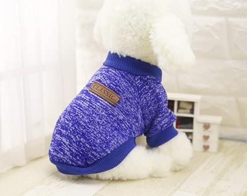 TIANZO Hundekleidung für kleine Hunde, weiche Haustier-Hundepullover, Kleidung für Hunde, Winter, Chihuahua-Kleidung, klassisches Haustier-Outfit von TIANZO