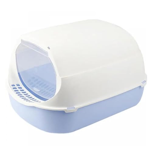 für mehrere Katzen, Geruchskontrolle Katzentoilette, Katzentoilette mit Löffel, Frontlift-Abdeckung, geruchsdichtes, sauberes Becken, Haustierbedarf, Katzentoilette, Katzentoilette(Style E) von TIEOAXFT