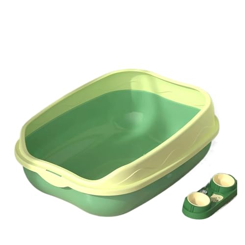 für mehrere Katzen, Geruchskontrolle Katzentoilette, tragbare Bettpfanne, abnehmbare, halbgeschlossene Katzentoilette, Töpfchentoilette for Kaninchen, mittelgroße und große Katzen, Kleintiere(Black an für mehrere Katzen, Geruchskontrolle Katzentoilette, tragbare Bettpfanne, abnehmbare, halbgeschlossene Katzentoilette, Töpfchentoilette for Kaninchen, mittelgroße und große Katzen, Kleintiere(Black an von TIEOAXFT