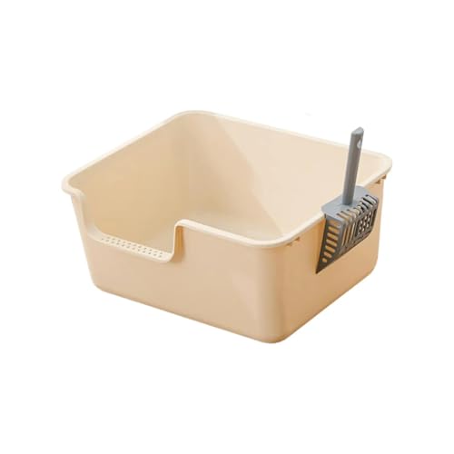 für mehrere Katzen, Geruchskontrolle Katzentoilette for Hauskatzen, Katzentoilette mit großem Fassungsvermögen, Katzentoilette for Kätzchen, Töpfchentoilette for kleine, mittelgroße und große Katzen(L für mehrere Katzen, Geruchskontrolle Katzentoilette for Hauskatzen, Katzentoilette mit großem Fassungsvermögen, Katzentoilette for Kätzchen, Töpfchentoilette for kleine, mittelgroße und große Katzen(L von TIEOAXFT