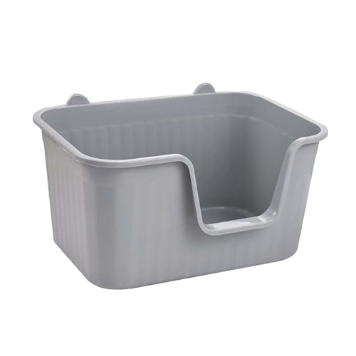 für mehrere Katzen, Geruchskontrolle Schlanke und funktionale Katzentoilette – pflegeleicht und stilvolles Design(Grey XL) von TIEOAXFT