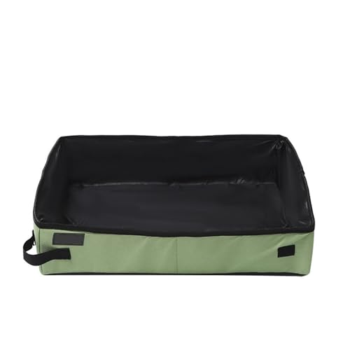 für mehrere Katzen, Geruchskontrolle Wasserdichte faltbare Katzentoilette for den Außenbereich, Hundetoilettenfach, faltbare Katzentoiletten, Bettpfannen, tragbare Katzentoiletten fürs Reiseauto(Green für mehrere Katzen, Geruchskontrolle Wasserdichte faltbare Katzentoilette for den Außenbereich, Hundetoilettenfach, faltbare Katzentoiletten, Bettpfannen, tragbare Katzentoiletten fürs Reiseauto(Green von TIEOAXFT