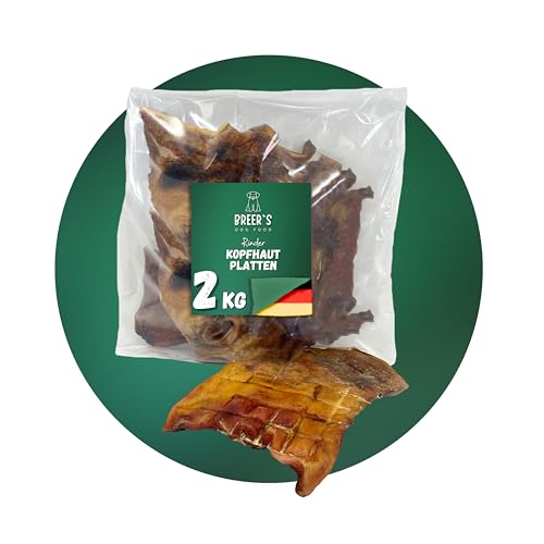 BREERs Rinderkopfhautplatten 2kg für Hunde getrocknet Rinderkopfhaut getreidefrei aus eigener Deutscher Herstellung, Kauartikel Hundekauartikel Hundeleckerli BREERs Rinderkopfhautplatten 2kg für Hunde getrocknet Rinderkopfhaut getreidefrei aus eigener Deutscher Herstellung, Kauartikel Hundekauartikel Hundeleckerli von TIER HELDEN
