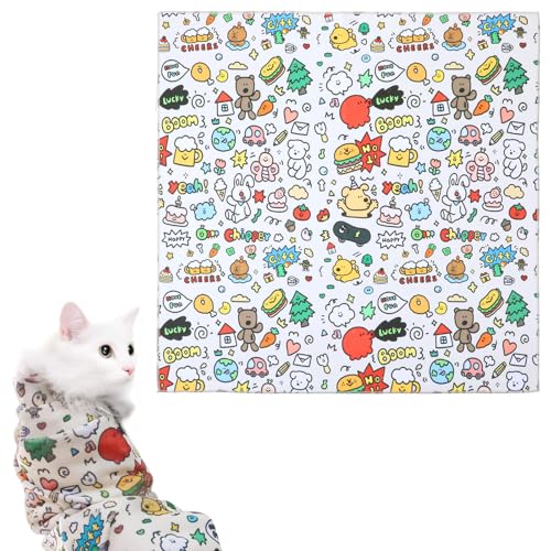 TIESOME Selbstklebende Katzenpflegedecke, 55 × 55 cm Multifunktionale Haustier Fesseldecke Zum Krallenschneiden Zähneputzen Medikamenteneinnahme Verstellbares Anti Kratz Anti Flucht Design TIESOME Selbstklebende Katzenpflegedecke, 55 × 55 cm Multifunktionale Haustier Fesseldecke Zum Krallenschneiden Zähneputzen Medikamenteneinnahme Verstellbares Anti Kratz Anti Flucht Design von TIESOME