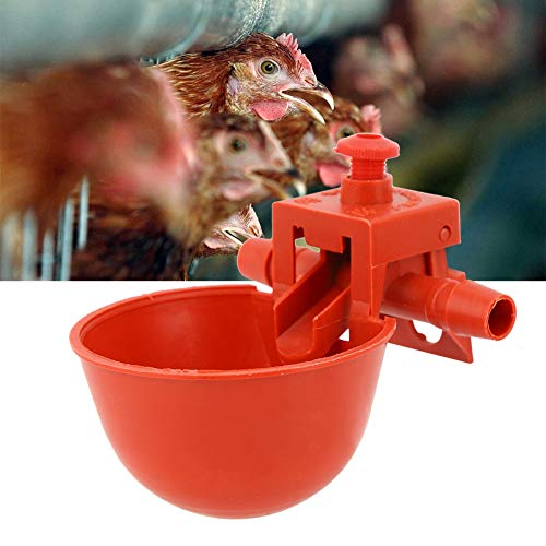 Hühnerwasserbecher, Hühnertränkebecher, Geflügeltränke, Wassernapf, Becher, Trinkwasser, Werkzeug, Käfigzubehör, 10 Stück, Hühnergeflügeltränke für Enten, Gänse, Gänse, Küken, Hühnerwasserbecher, Hühnertränkebecher, Geflügeltränke, Wassernapf, Becher, Trinkwasser, Werkzeug, Käfigzubehör, 10 Stück, Hühnergeflügeltränke für Enten, Gänse, Gänse, Küken, von TIKATARER