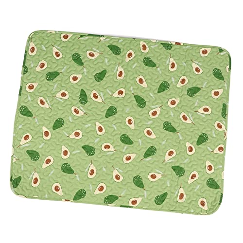 Hundebett, Haustierbett Flache Hund Käfig Matte Hundekiste Matte Weiche Baumwolle Super Saugfähig Haustier Schlafmatte Hundekiste für Innen Im Freien Kleine Bis Große Katzen Hund, 35,4x27.6in von TIKATARER