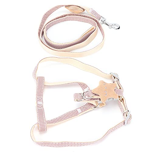 Hundegeschirr, Geschirr für Kleine Hunde, Weiches Mesh, Atmungsaktiv, Körpergeschirr, Kätzchengeschirr und Leine, Set, Haustiergeschirr mit Leine für Kleine, Mittelgroße und Hundegeschirr, Geschirr für Kleine Hunde, Weiches Mesh, Atmungsaktiv, Körpergeschirr, Kätzchengeschirr und Leine, Set, Haustiergeschirr mit Leine für Kleine, Mittelgroße und von TIKATARER