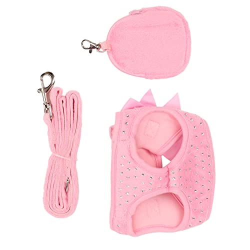 Hundegeschirr und Leine-Set, Hundegeschirr für Mittelgroße Hunde, Kleine Hundegeschirre, kein Ziehen, Haustierweste, Traktionsseil-Set, Hundegeschirr Zum Spazierengehen, Laufen, Hundegeschirr und Leine-Set, Hundegeschirr für Mittelgroße Hunde, Kleine Hundegeschirre, kein Ziehen, Haustierweste, Traktionsseil-Set, Hundegeschirr Zum Spazierengehen, Laufen, von TIKATARER