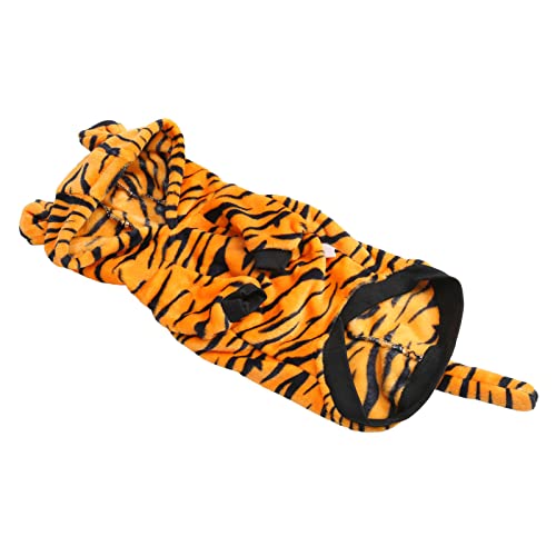 Hundekostüm, Weiche Polyester-Baumwolle, Gepolstert, Warm, für Hunde, Tiger, Kapuzenpullover, Hundepullover, Winter-Sweatshirt für Hunde, Outfits, Bekleidung, Hundekleidung für Hundekostüm, Weiche Polyester-Baumwolle, Gepolstert, Warm, für Hunde, Tiger, Kapuzenpullover, Hundepullover, Winter-Sweatshirt für Hunde, Outfits, Bekleidung, Hundekleidung für von TIKATARER