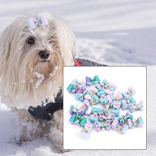 TIKATARER Hundehaarschleifen für Kleine Hunde, Mädchen, Schleifen für Hunde, Welpenschleifen, Haarschmuck, Schleife, Haustierpflegeprodukte, Niedlicher Welpe, Hund, Kleine Schleife, TIKATARER Hundehaarschleifen für Kleine Hunde, Mädchen, Schleifen für Hunde, Welpenschleifen, Haarschmuck, Schleife, Haustierpflegeprodukte, Niedlicher Welpe, Hund, Kleine Schleife, von TIKATARER
