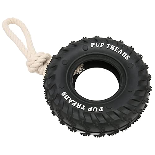 TIKATARER Hundereifen-Spielzeug, Tauziehen-Spielzeug für Hunde, Gummi-Hundespielzeug für Extreme Kauer, Hundeseil-Spielzeug, Hundespielzeug für Extra Langes Interaktives Spielen, TIKATARER Hundereifen-Spielzeug, Tauziehen-Spielzeug für Hunde, Gummi-Hundespielzeug für Extreme Kauer, Hundeseil-Spielzeug, Hundespielzeug für Extra Langes Interaktives Spielen, von TIKATARER