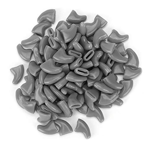 TIKATARER Katzennagelkappen, Kitty-Kappen, 100 Stück, PVC, Weiche Krallen, Nagelabdeckungen für Haustiere, Katzenkrallenkappen, Kratzfest, Hundepfoten-Klauenschutz, Dekorative Abdeckungen TIKATARER Katzennagelkappen, Kitty-Kappen, 100 Stück, PVC, Weiche Krallen, Nagelabdeckungen für Haustiere, Katzenkrallenkappen, Kratzfest, Hundepfoten-Klauenschutz, Dekorative Abdeckungen von TIKATARER