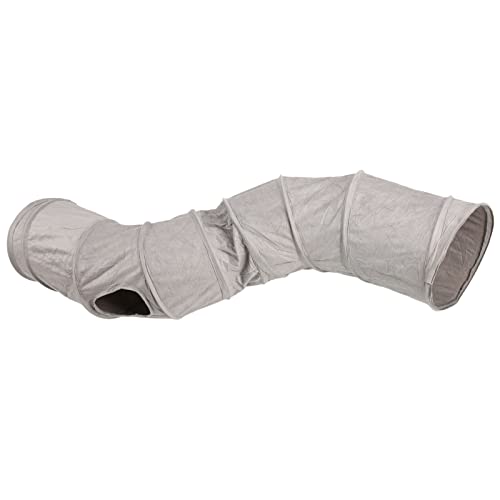 TIKATARER Katzentunnel für Innenkatzen, Crinkle Large Space Kätzchen Tunnel Spielzeughasen Tunnel Interaktives Spielzeug Labyrinth Cat House Katzenspielzeug für Innenkatzen für Kleine Haustiere, von TIKATARER