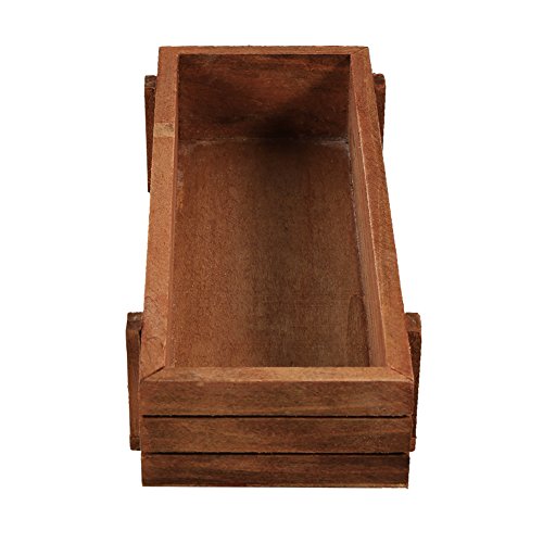 TIKATARER Rechteck Pflanzer Holz Pflanzkasten Rechteck Speicherbox Für Farmhouse Wedding Home Garten Tisch Herzstück Herzstück TIKATARER Rechteck Pflanzer Holz Pflanzkasten Rechteck Speicherbox Für Farmhouse Wedding Home Garten Tisch Herzstück Herzstück von TIKATARER