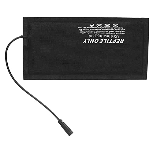 TIKATARER Reptilien-Heizkissen, Heizkissen, Reptilien-Heizkissen mit Dreistufiger Temperaturregelung, Reptilien-Heizmatte USB für Schildkröte, Schlange, Eidechse, Frosch (Kleine TIKATARER Reptilien-Heizkissen, Heizkissen, Reptilien-Heizkissen mit Dreistufiger Temperaturregelung, Reptilien-Heizmatte USB für Schildkröte, Schlange, Eidechse, Frosch (Kleine von TIKATARER