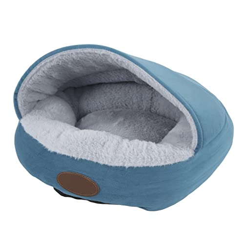 TIKATARER Welpenbett, Haustierhaus, Katzenschlafsack, Bequemer Plüsch, für Kleine Hunde, Katzenbett, Donut, Abnehmbares Winterwärme, Halbgeschlossenes Haustier-Katzenbett für Kleine, TIKATARER Welpenbett, Haustierhaus, Katzenschlafsack, Bequemer Plüsch, für Kleine Hunde, Katzenbett, Donut, Abnehmbares Winterwärme, Halbgeschlossenes Haustier-Katzenbett für Kleine, von TIKATARER
