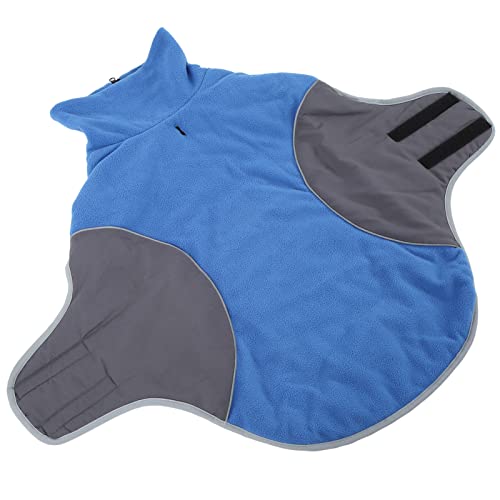 TIKATARER Welpenmäntel für Kleine Welpen, Winddichtem Hund Warme Kleidung Hundemantel Wintermantel mit Stehendem Kragen Hundeschnüffeln für Kleine Mittelgroße Große Hunde Warmes Haustier Kaltes (L) von TIKATARER