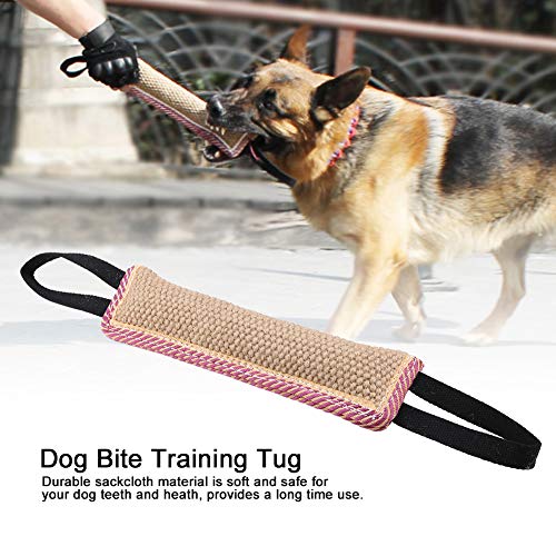 TIKATARER Zerrspielzeug für Hunde, Hunde-Tauziehspielzeug, Feuerwehrschlauch, Hundespielzeug, Zerrspielzeug für Hunde, Bissfestes Jute-Kissen mit Starkem Griff, Dauerhafte TIKATARER Zerrspielzeug für Hunde, Hunde-Tauziehspielzeug, Feuerwehrschlauch, Hundespielzeug, Zerrspielzeug für Hunde, Bissfestes Jute-Kissen mit Starkem Griff, Dauerhafte von TIKATARER