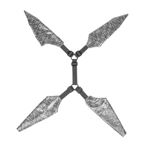 Hunde-Regenerationsanzug, schmutzabweisende Hose und Ärmel mit Leckvorbeugung, wasserdichte Vorder- und Hinterärmel, Schutz-Ellenbogenschützer, verstellbar für Vorderpfoten von TILEZE