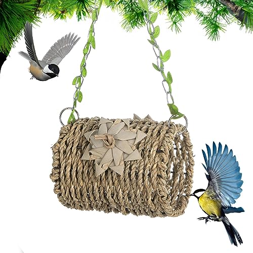 TILEZE Snuggle Hut Vogelnest – Nest zum Aufhängen für Hängematte Zelt für Vögel, atmungsaktiv, Hideaway Bird Toy, Hängematte Swing Nest für kleine bis mittlere Vögel, Sittiche TILEZE Snuggle Hut Vogelnest – Nest zum Aufhängen für Hängematte Zelt für Vögel, atmungsaktiv, Hideaway Bird Toy, Hängematte Swing Nest für kleine bis mittlere Vögel, Sittiche von TILEZE
