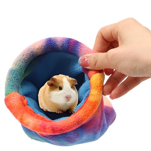 TILEZE Verstecktasche für kleine Tiere, Nest für kleine Haustiere – bunt, waschbar, Plüschtier für den allgemeinen Gebrauch, zum Kauen TILEZE Verstecktasche für kleine Tiere, Nest für kleine Haustiere – bunt, waschbar, Plüschtier für den allgemeinen Gebrauch, zum Kauen von TILEZE
