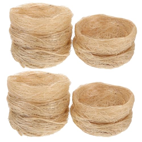 TINEASUR Realistische Simulation Vogelnest 10 Pack Garten Decor Vogelnester Künstliche Vogelnester für Vogelkäfig TINEASUR Realistische Simulation Vogelnest 10 Pack Garten Decor Vogelnester Künstliche Vogelnester für Vogelkäfig von TINEASUR