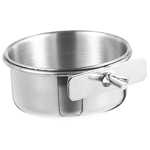 TINEASUR 2 Stück Edelstahl Futterspender Papageienkäfig Futterspender Kolibri Futterspender Wasserhalter Schüssel Papageienfutter Vogel Wasserspender Vogelfutternapf Vogelfutter TINEASUR 2 Stück Edelstahl Futterspender Papageienkäfig Futterspender Kolibri Futterspender Wasserhalter Schüssel Papageienfutter Vogel Wasserspender Vogelfutternapf Vogelfutter von TINEASUR