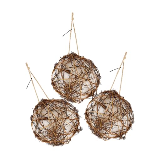 TINEASUR Nistmaterial Für Wildvögel Kolibri-Nest Vogelhäuschen Für Den Außenbereich Vogelnest Hängedekor Für Den Garten TINEASUR Nistmaterial Für Wildvögel Kolibri-Nest Vogelhäuschen Für Den Außenbereich Vogelnest Hängedekor Für Den Garten von TINEASUR