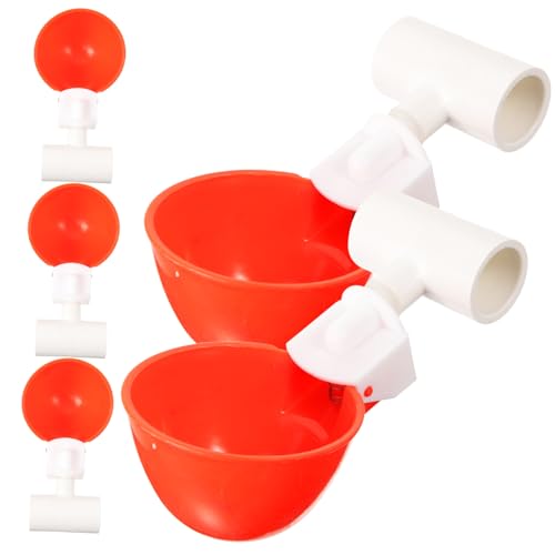 TINEASUR Kunststoff-tränkebecher Für Hühner Automatischer Wasserspender Für Hühner Für Geflügel Kompaktes Design TINEASUR Kunststoff-tränkebecher Für Hühner Automatischer Wasserspender Für Hühner Für Geflügel Kompaktes Design von TINEASUR